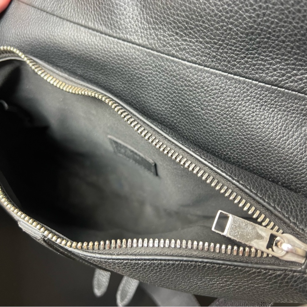 Dior Mens Black Saddle Bag - Picture 6 of 17